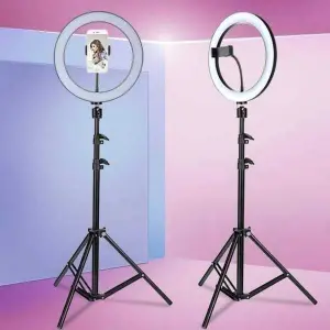 33Cm Selfie Ring Light Tripod Photo Studio Photography Dimmable With Tripod Stand