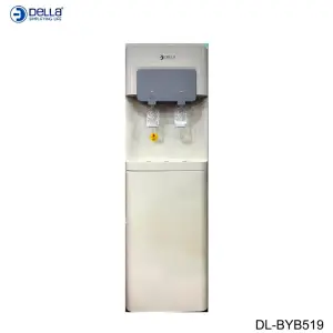 DELLA DL-BYB519 Water Dispenser Normal Hot & Cold With Compressor Cooling & Refrigerator Cabinet