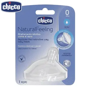 Chicco Teat Naturalfeeling 0M+ F Regular