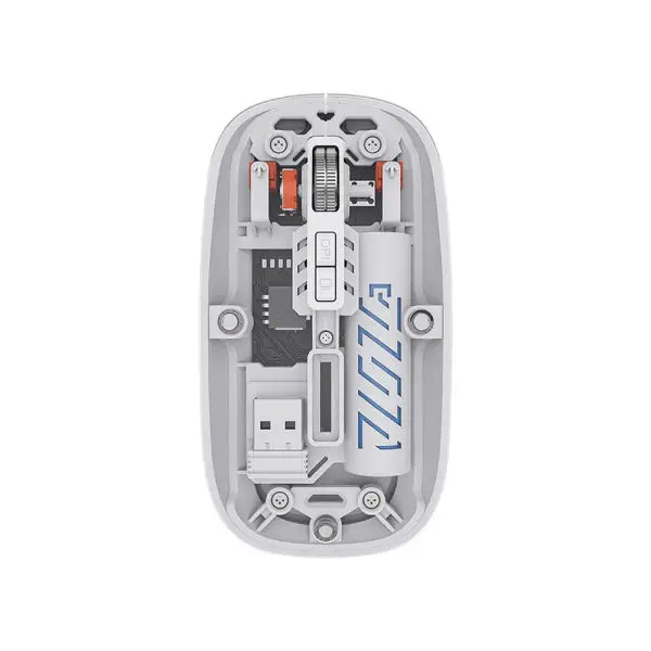 Transparent Magnetic Mouse Dual-mode Rechargeable BT Wireless 2.4ghz Usb Gaming Portable Mouse For Laptop Tablet PC Notebook - Image 5