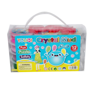 Crystal Mud Slime for kids
