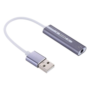 3.5mm Jack External USB Sound Card HIFI Magic Voice 7.1 Channel Audio Adapter