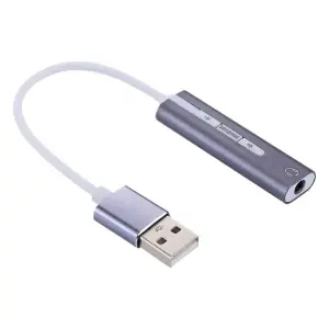 3.5mm Jack External USB Sound Card HIFI Magic Voice 7.1 Channel Audio Adapter