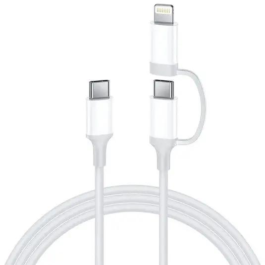 35W USB-C Power Adapter With USB - C To Type-C and Lightning Cable - Image 2