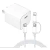 35W USB-C Power Adapter With USB - C To Type-C and Lightning Cable