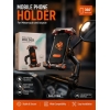 360° Rotating Motorcycle & Bicycle Mobile Phone Holder | Anti-Slip Shockproof Bike Phone Mount