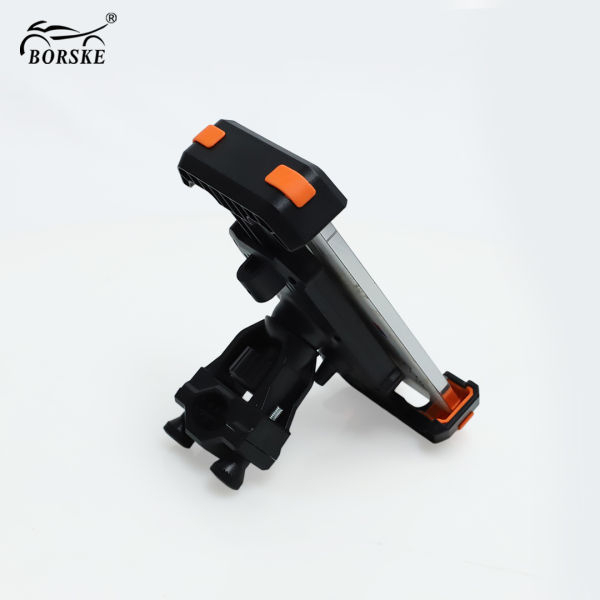 360° Rotating Motorcycle & Bicycle Mobile Phone Holder | Anti-Slip Shockproof Bike Phone Mount - Image 3