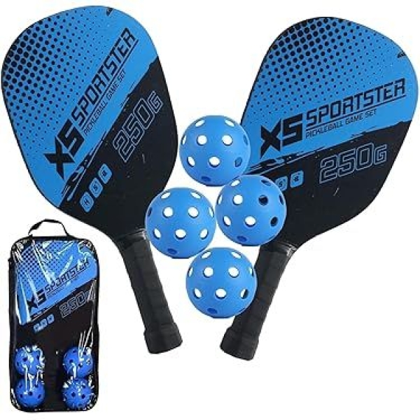 Pickle Ball Racket With 4 Balls - Image 3