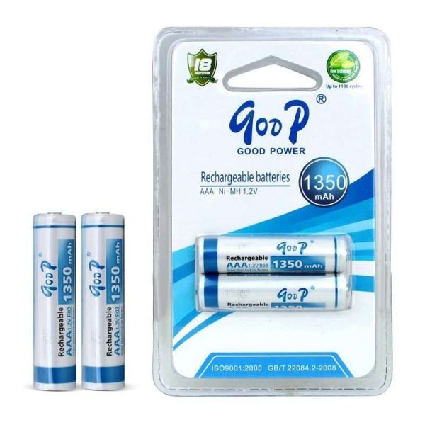 Goop Aaa 1.2V 1350 Mah AAA Rechargeable Battery - 2Pcs - Image 2