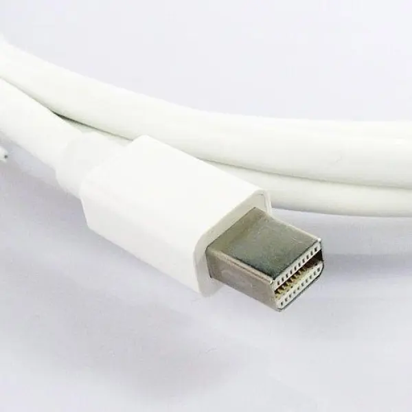 6Ft 32Awg Mini Display Port To Vga Cable - White - Image 3