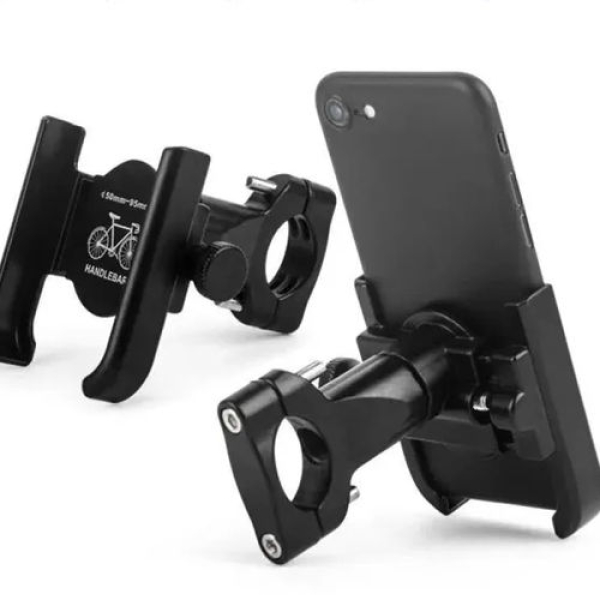 Phone Holder For Bike And Scooter in Handle Bar Or in Mirror Alumunium - Image 5