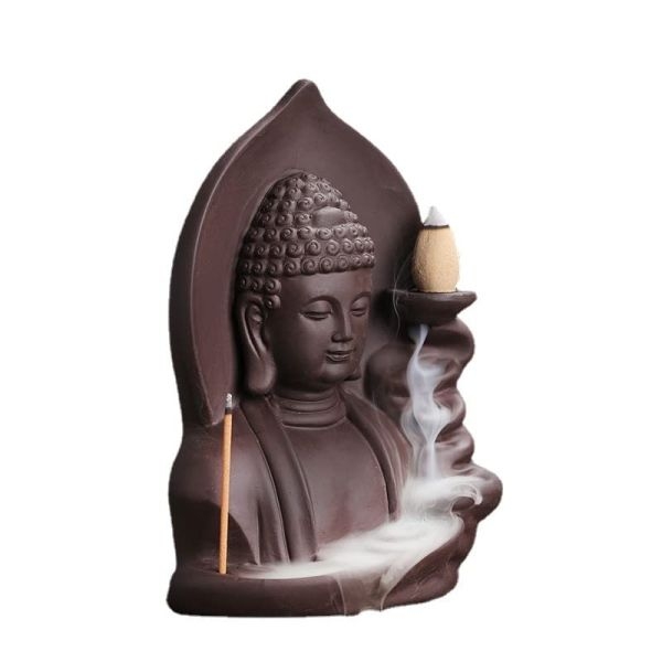 Buddha Face Incense Burner - Image 4