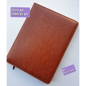 Dated Diary For 2024/ B5 Size / 2024 year Planner, Included Dates of 2080/81 BS