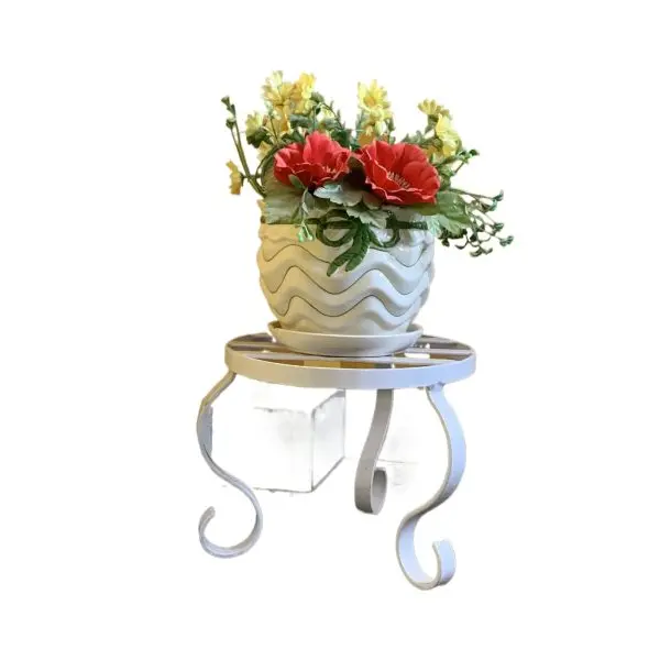 Gamala Stand / Flower Iron Stand / Single Pot Stand For Indoor And Outdoor - Image 3
