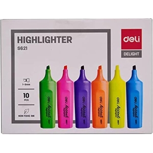 Highlighter Pen S621 Accent Multicolor10 pcs