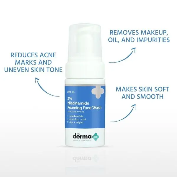 The Derma Co 3% Niacinamide Foaming Face Wash 100 ml - Image 3