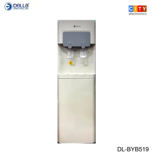 DELLA DL-BYB519 Water Dispenser Normal Hot & Cold With Compressor Cooling & Refrigerator Cabinet - Image 2