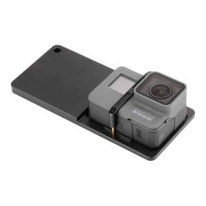 Action Camera Adapter Aluminum Alloy Switch Mount Plate Solid Handheld Gimbal Adapter Mount