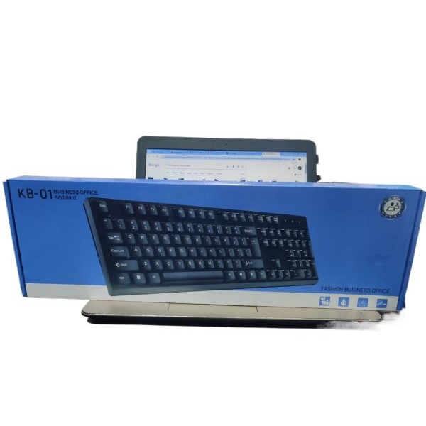 USB Keyboard Wired Black - Image 3