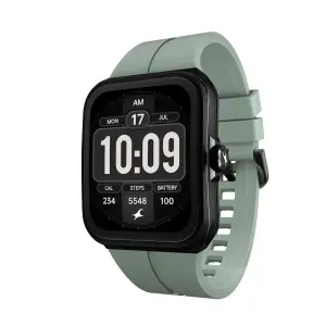 Fastrack VOX Neo Smartwatch 4.8CM Ultra Vu Display, Offline Voice Commands, Functional Crown, IP68, Multiple Menu Styles