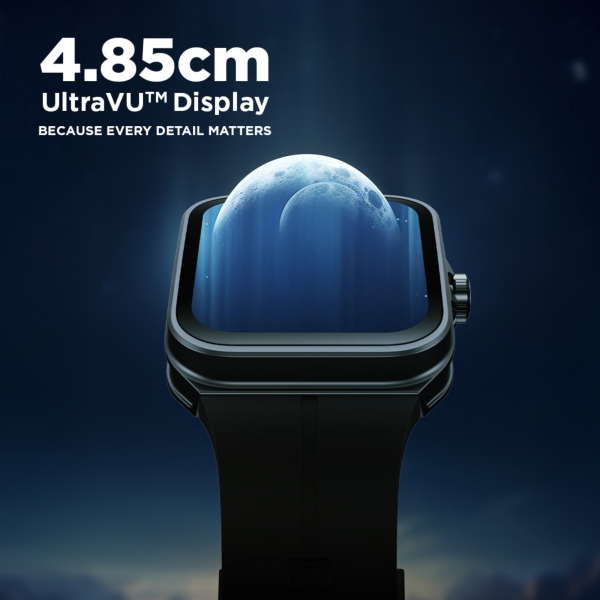 Fastrack VOX Neo Smartwatch 4.8CM Ultra Vu Display, Offline Voice Commands, Functional Crown - Image 3
