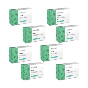 Assure Neem Tulsi & Pudina Soap For All Skin Types Pack of 8 (8 x 100 g)