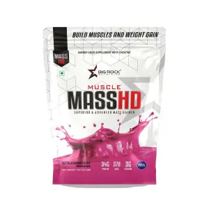 Bigrock Nutrition Muscle Mass HD Advanced Mass Gainer 1kg