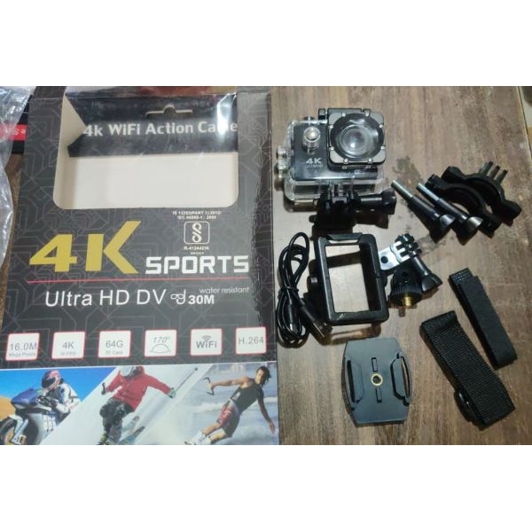 4K Sports Ultra Hd Dv Water Resistant GoPro Action Camera - Image 2