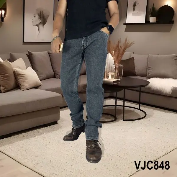 VIRJEANS (VJC848) Stretchable Choose Jeans Pant For Men- Grey - Image 5