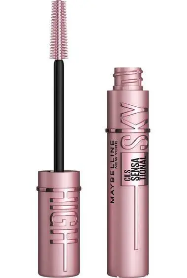 Maybelline Sky High Volumizing, Buildable, Lengthening Mascara Black, 0.2 fl oz by Genuine Collection