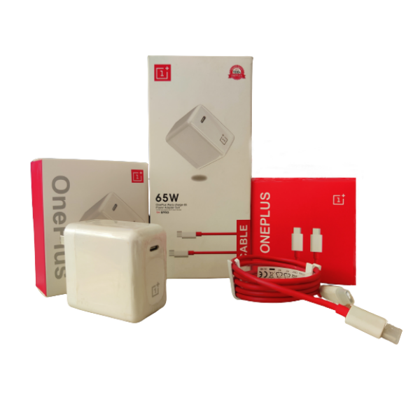 OnePlus Warp Charger 65W Fast Charging Power Adapter With Type-C Data Transfer Cable - Image 2