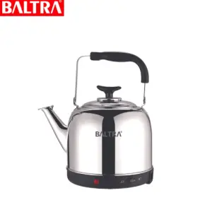 BALTRA Electric Whistling Kettle | Solid Plus | 4.5 Litres | Boil dry protection | Fast water boiling | Auto cut off function | High grade SS material | 1500 W | 12 Months Warranty