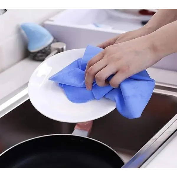 Kinju Garments Magic Towel Water For Kitchen Cleaning Car Unique Living Leather Wipes - Pack of 2 - Image 5