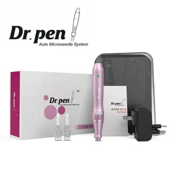 Microneedle Dr Pen for Professionals Microneedle Pen Electric Derma Roller Pen with 12PIN 36PIN Nano Round Cartridges Needles Wrinkle Stretch Marks Scar Hair Loss Treat Adjustable Doctor Pen - Image 2
