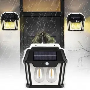 Solar Interaction Wall Lamp Suitable Terrace Waterproof Solar Light Solar Light Set