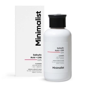 Minimalist 2% Salicylic Acid + LHA Cleanser 100ml
