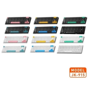 Jeqang  JK-915  Mechanical Wireless  Keyboard 68 Key