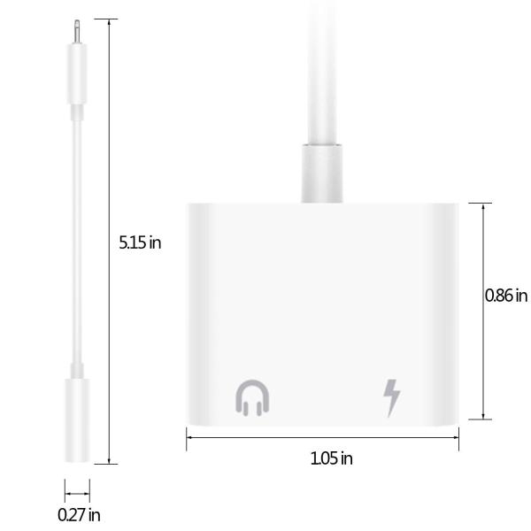 Dual Lightning Audio and Charge Adapter J-008 - Image 2