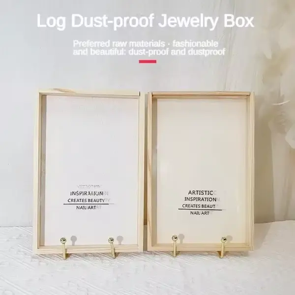 3D Nordic Style Wooden Photo Frame DIY Home Office Décor Picture Frame - Image 2