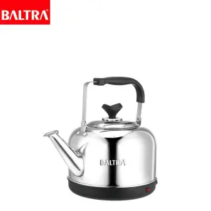 BALTRA Electric Whistle Kettle | Super Hot | Ergonomical Handle | Automatic trigger spout | Auto cut off function | High grade SS material | Elegant exterior finish | 1500 W