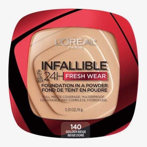L'Oreal Infallible 24H Fresh Wear Foundation in Powder 140 By Genuine Collection