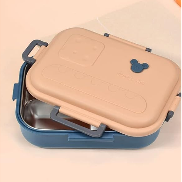 KOJA Insulated Stainless Steel Lunch Box for Kids Tiffin Box for School 2 - Image 2