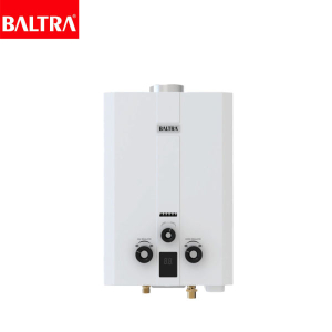 BALTRA Gas Geyser | Uvira | 6 ltr | BGWH 206 | Battery operated automatic | Pulse double ignition | Anti-dry combustion protection device | Gas & water flow adjustment | Low water pressure starting | LED display | 12 Months warranty