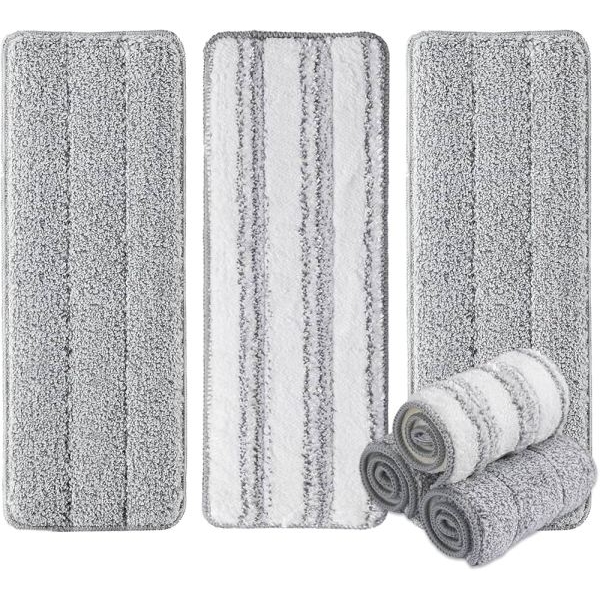 2 Pcs X Mop Reusable Microfiber Refil Cloth Mop Pad - Image 2