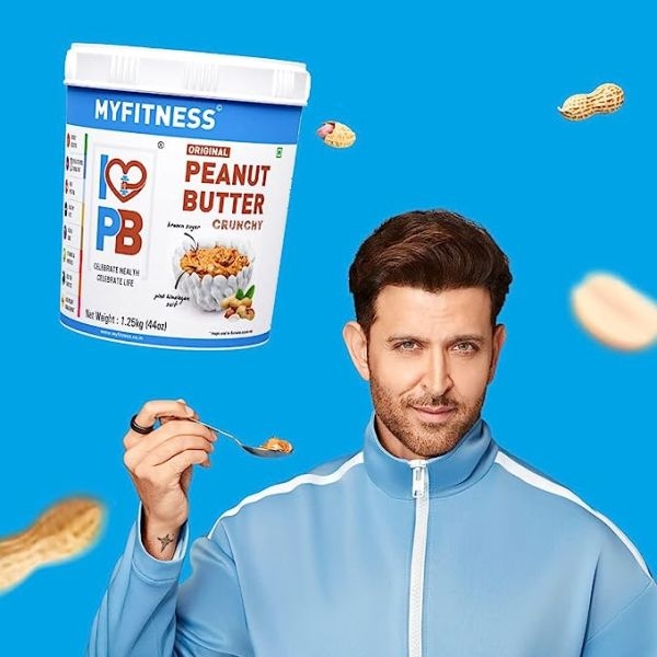 MYFITNESS Original Peanut Butter Crunchy 1.25Kg - Image 3