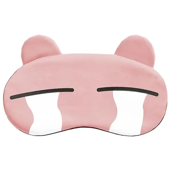 KOJA Sleep Eye Mask, Cute Cartoon Facial Expression Sleeping Eye Mask Anime Travel Rest Eye Cover Sleeping Mask Ice Hot Compress Eyepatch Blindfolds 5 - Image 2