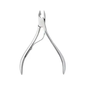 Solngen Professional Nail Cuticle Clipper Cutter Stainless Steel Cuticle Cutter Cuticle Nipper Remover with Sharp Blades Double Spring Cuticle clippers for Nail Care