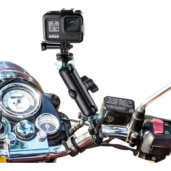 Motorcycle,Bike 360° Rotating Adjustable Sports Camera Mount - Image 5