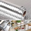 Kitchen Backsplash Wallpaper Self-Adhesive Wall Sticker Anti-Mold and Heat Resistant for Walls Cabinets Drawers and Shelves