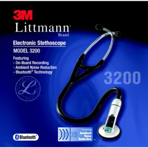3M Littmann Electronic Recording Stethoscope Model 3200